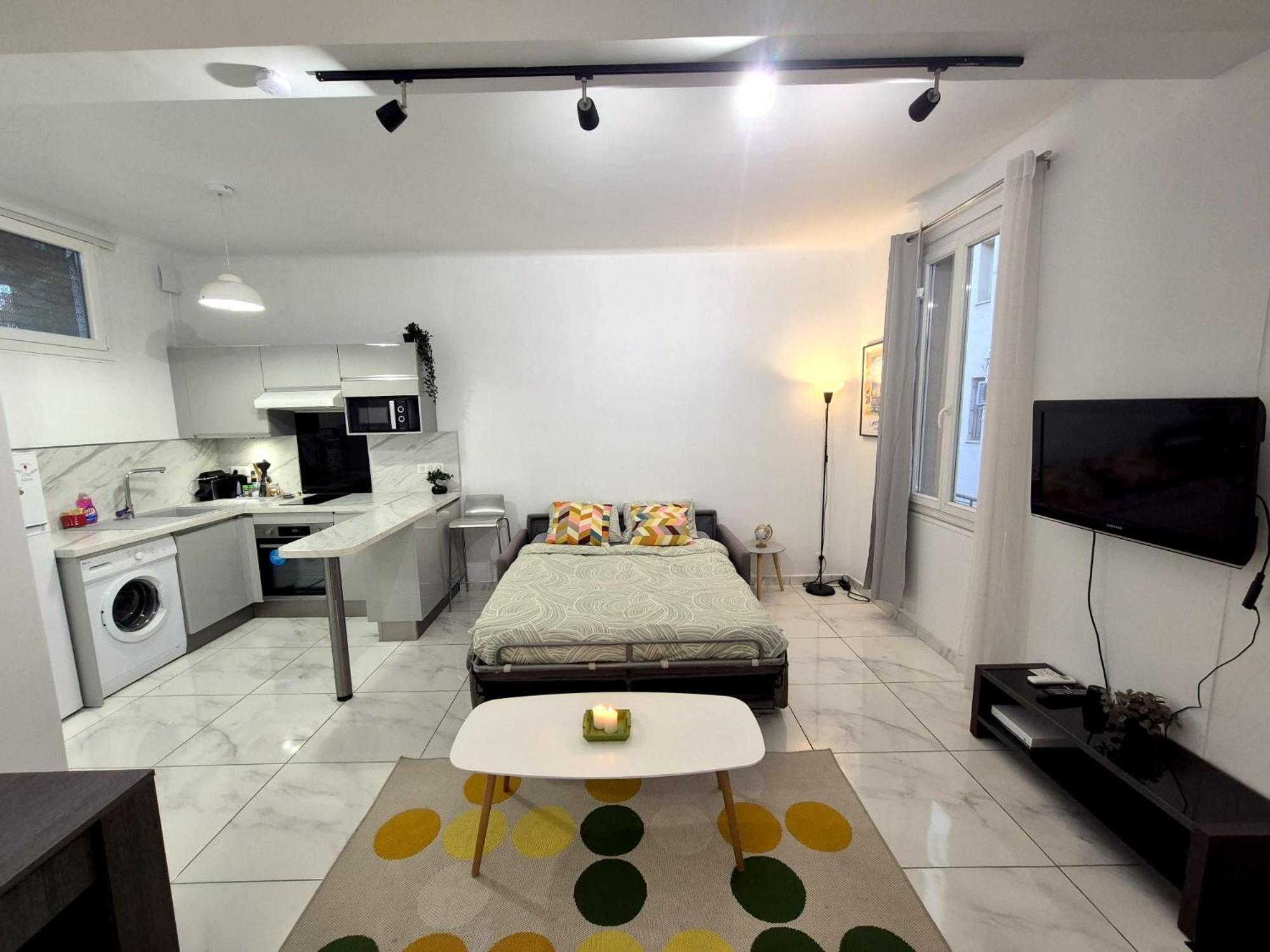 Studio Renove Au Centre Ville Nice Luaran gambar